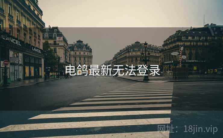 电鸽最新无法登录
