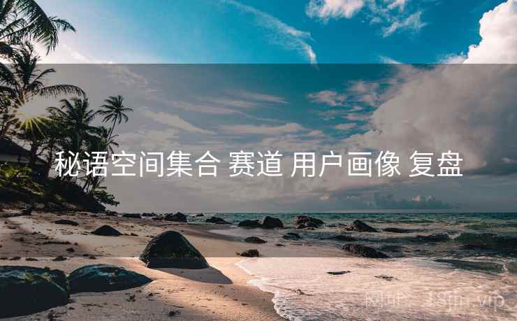 秘语空间集合 赛道 用户画像 复盘