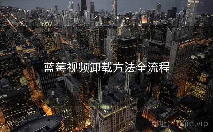 蓝莓视频卸载方法全流程