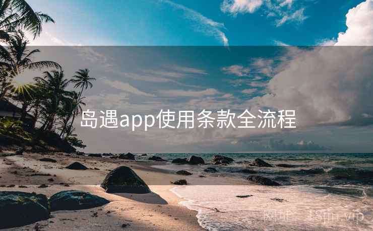 岛遇app使用条款全流程
